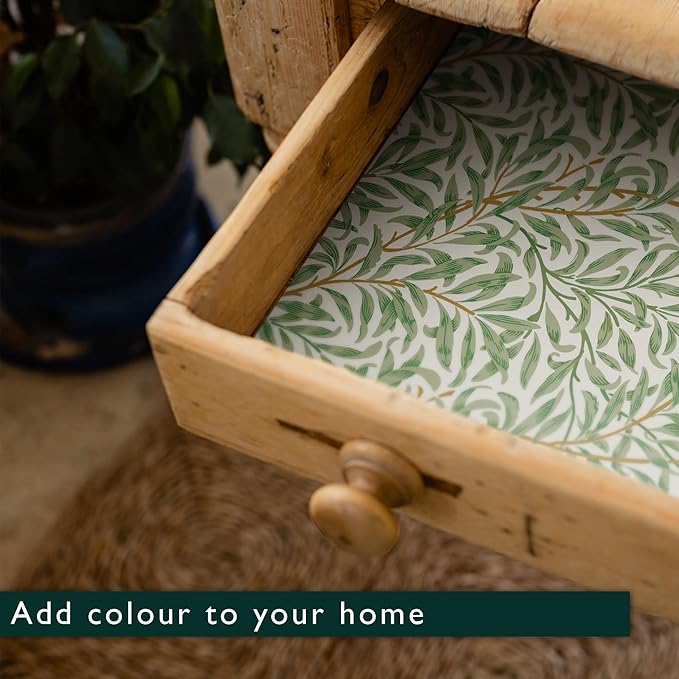 Fragrant Scented Drawer Liners in a William Morris Inspired Design | Pack of 5 Sheets | Contains Essential Oils | Made in The UK (Neroli & Bergamot)