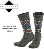 anatolian Alpaca Wool Socks Low Calf for Men Women - Warm Comfortable Everyday Casual Dress Socks