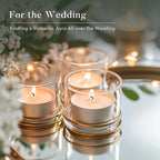 Unscented Palm Tea Lights Candles 300 Pack Bulk, 8 to 9 Hours Long Burning White Tea Lights,Non-Paraffin, Smokeless, Mini Tealight Candles for Wedding, Table Centerpiece, Party, Power Outages