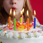 100 pcs Spells Chime Candles Unscented Assorted Colors Mini Taper Candles | 4" Tall x 1/2" Diameter | Great for Casting Chimes, Rituals, Spells