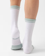 Cozy Earth Essential Calf Socks for Women and Men – Soft Mercerized Cotton Crew Socks 2-Pack Set – Heel & Arch Support