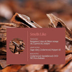 Aera Mini Sandalwood - Essential Oil for Home - Inspiring Calm Fragrance - Notes of Sandalwood, Balsam and Oud - Scent Refill - Capsule Size Works with Mini Diffuser