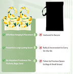 15 Packs Lemon Scented Sachets Bag for Drawers and Closets, Air Freshener for Home Fragrance Sachet, Long-Lasting Hanging Closet Deodorizer Smell Goods for House