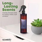 Scentify Bliss Odor Neutralizing Room Spray – Luxury Eucalyptus & Bergamot Fragrance, Instant Odor Eliminator for Home, Office & Car – 12oz