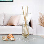 Urban Naturals Reed Diffuser Oil Refill Balsam Forest with Balsam Fir, Pine Needles, Evergreen, Cedar, Sandalwood 8 oz + Free Reed Sticks, Made in The USA