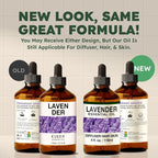 KUKKA Lavender Essential Oils - 4 Fl Oz - for Hair, Skin, Diffuser, Aromatherapy & DIY Soap Making Scent
