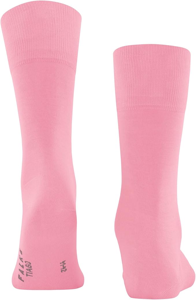 FALKE Men's Tiago Dress Socks, Sustainable Cotton, Crew, 1 Pair