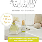 AGRARIA Room and Linen Spray, Luxury Room Fragrance for Clothes, Bed, and More, Essential Perfume Grade Oils Infused Linen Fresh Spray