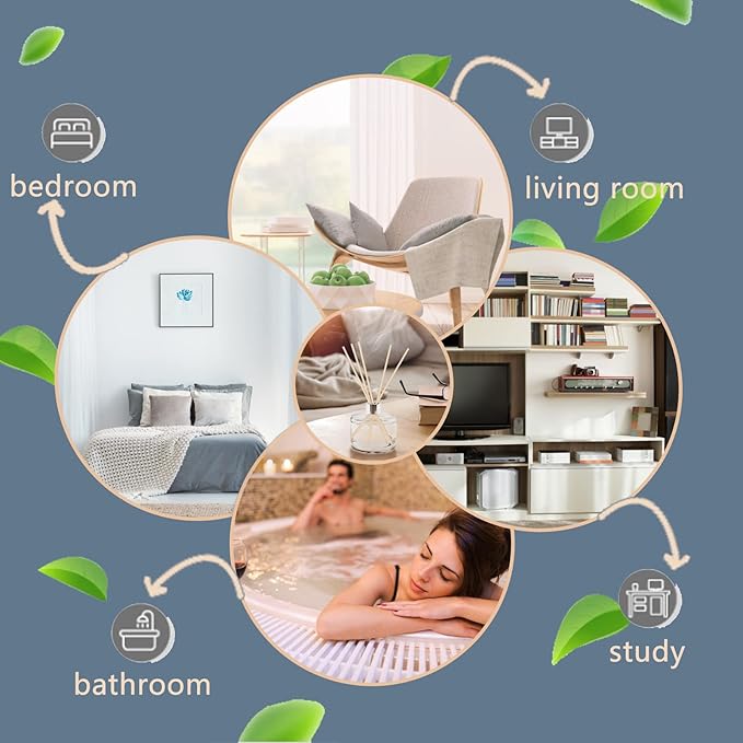 HOSSIAN Reed Diffuser Sticks - Reed diffusers-Reed Sticks -Diffuser Glass Bottles-Diffuser Refills- Natural Rattan Wood Replacement for Aroma Fragrance 50PCS(7.5"*3.5mm Primary Color)