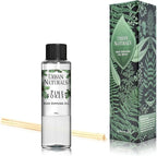 Urban Naturals Reed Diffuser Oil Refill Pine Forest, Fir Needles, Fresh Pine, Holiday Tree Aroma, 4 oz + Free Reed Sticks, Made in The USA