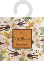 12 Packs Vanilla Scented Sachets – Long-Lasting Air Freshener & Closet Deodorizer for Drawers, Closets, Cars & Wardrobes