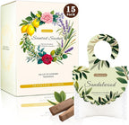 15 Packs Sandalwood Scented Sachets Bag for Drawers and Closets, Air Freshener for Home Fragrance Sachet, Long-Lasting Hanging Closet Deodorizer Smell Goods for House