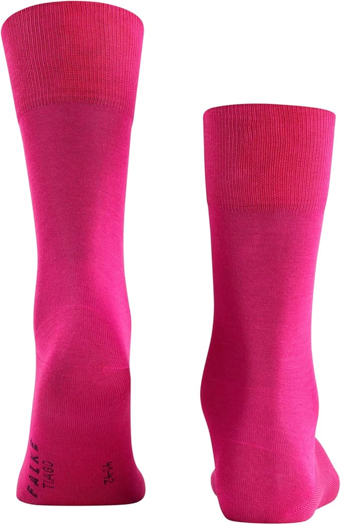 FALKE Men's Tiago Dress Socks, Sustainable Cotton, Crew, 1 Pair