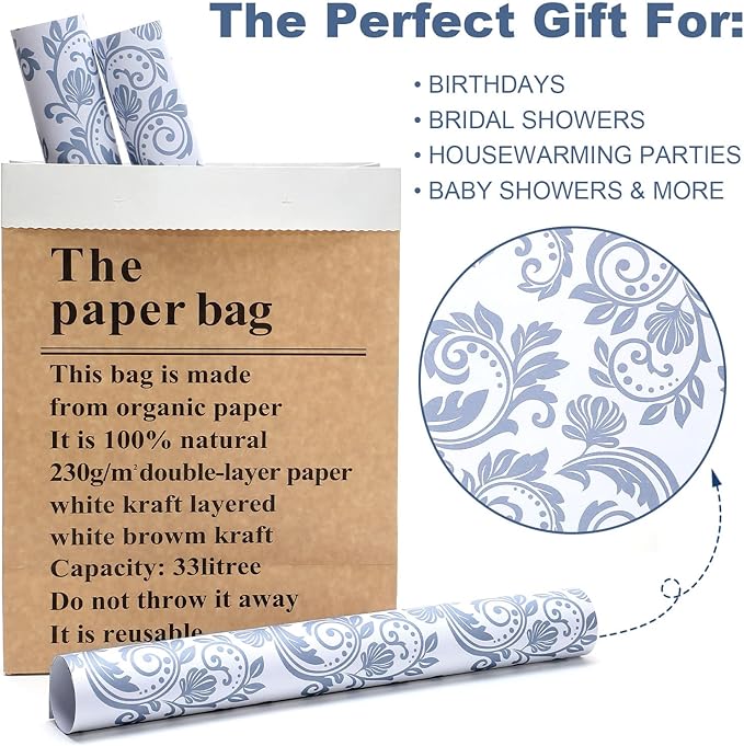 Eersida 20 Sheets 14 x 19.5 Inch Scented Drawer Liners for Dresser Non Adhesive Fragrant Drawer Liners Paper for Bedroom Kitchen Cabinet Home Shelf Closet(Classic Flower)