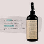 Air Essentials Air Freshener & Odor Eliminator Spray - 12 oz, Pack of 2 - Made with Pure Essential Oils - Lemon Burst Scent