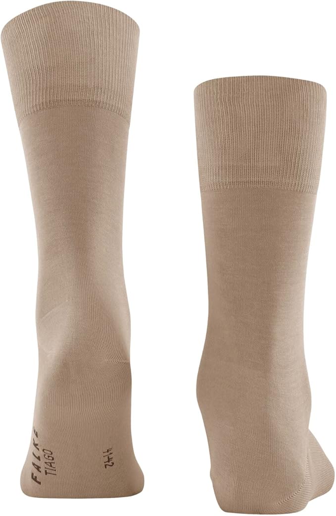 FALKE Men's Tiago Dress Socks, Sustainable Cotton, Crew, 1 Pair