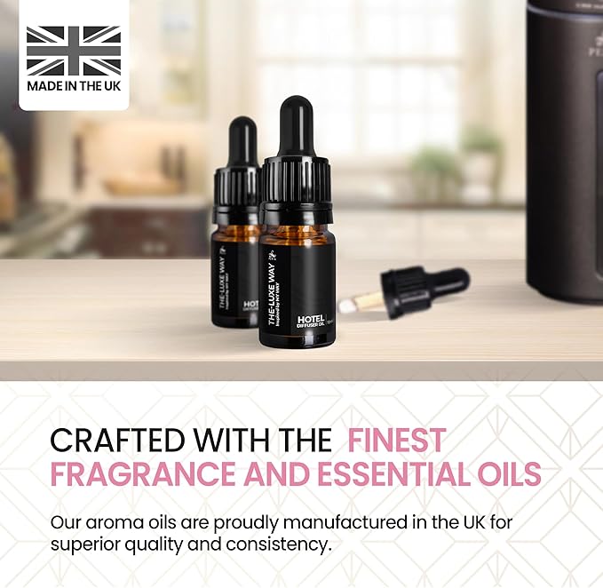 My Way Hotel Inspired Diffuser Oils | 10ml Oil Diffuser Essential Oils | Versatile and Mess-Free | Hotel Essential Oils for Diffuser by Perfa