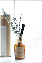 Reed Diffusers - Oil Sticks Diffuser Set with Real Dried Flowers - Reed Diffusers for Home, Bathroom & Office | Air Freshener Fragrance Sticks for Shelf Decor & Gifts by Le Petit Jardin & Co.