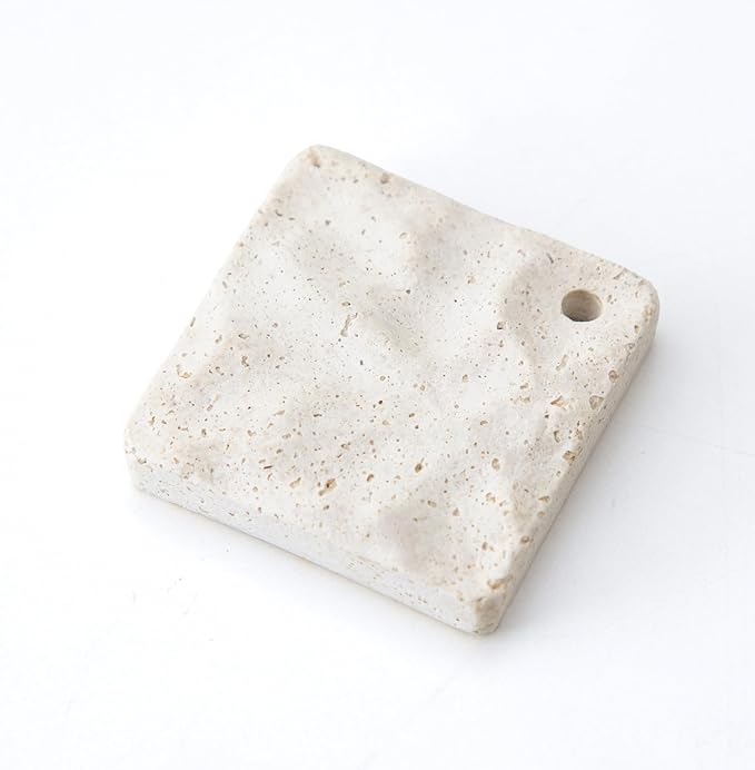 Asayu Japan Kazenami Mini Incense Holder Set – Eco-Friendly Ceramic, Set of 3 (Brown, White, Black)