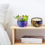 16 Pack Scented Candles Gift Set - 2.5oz Strong Fragrance Natural Soy Wax Candles in Portable Travel Tin Jars - Perfect for Home Decoration and Gifting