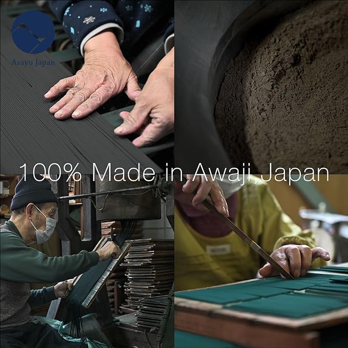 Asayu Japan Incense Sticks with Low Smoke for Morning or Evening Meditation, Relax or Yoga, Made in Japan 40gr - Wagiku Chrysanthemum