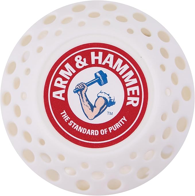 Arm & Hammer Odor Busterz Deodorizing Balls - Air Freshener and Odor Eliminator - Long Lasting Freshness for Home, Bathroom, Closet, Gym Bags, Sports Gear and More - 3-Count, White Linen Scent