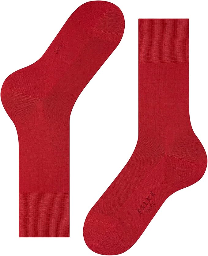 FALKE Men's Tiago Dress Socks, Sustainable Cotton, Crew, 1 Pair