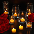 24 Pack Beeswax Tealight Candles,Natural Beeswax Candles Bulk 4 Hour Burn Time,Yellow Tea Lights Candle for Home Decoration,Wedding,Party, Centerpiece