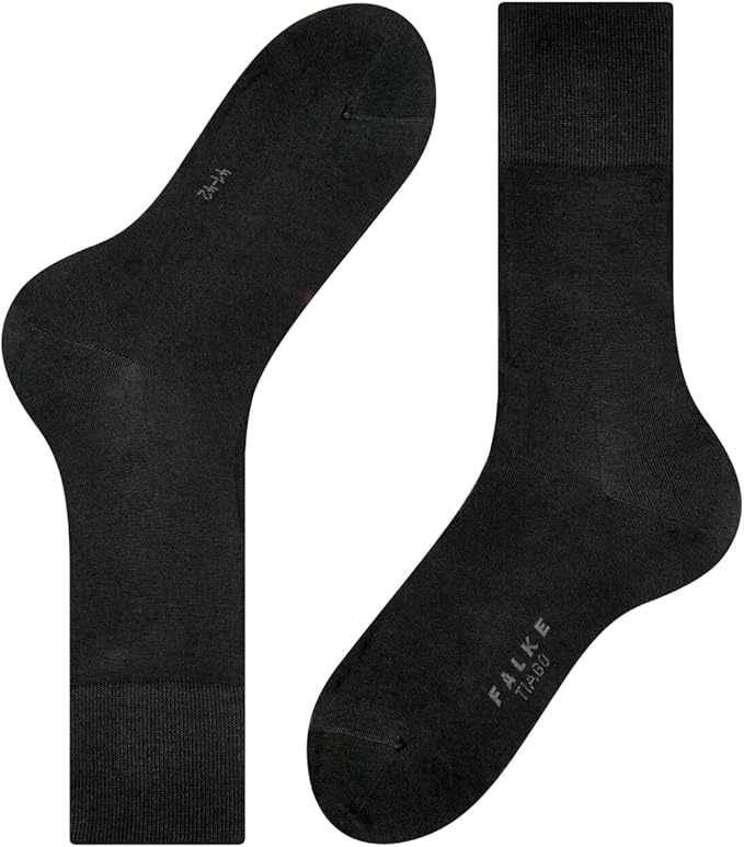 FALKE Men's Tiago Dress Socks, Sustainable Cotton, Crew, 1 Pair