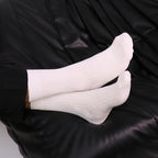 SERISIMPLE Men's Dress Socks - Bamboo Viscose Thin Ribbed Knit, Silky & Soft, Lightweight Business Crew Socks 5 Pairs