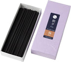 Asayu Japan Low Smoke Plum Incense Sticks Scent (40gr), Japanese White Plum Blossom Incense for Morning Energy, Yoga, Meditation. Smokeless Incense with Less Irritation and Non-Toxic