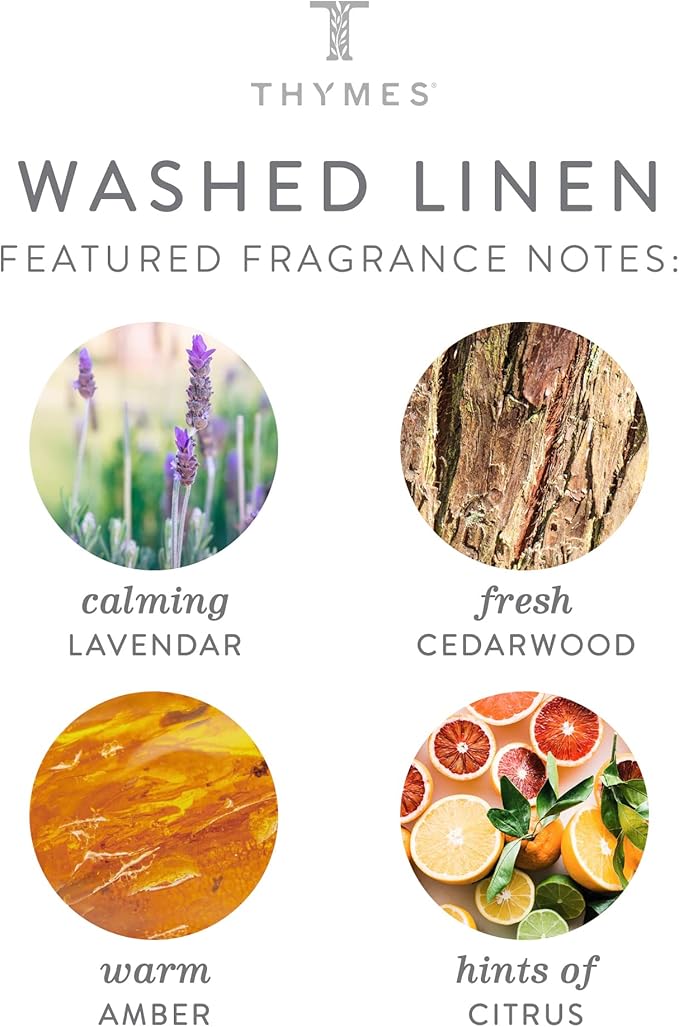 Thymes Linen Spray - 9 Fl Oz - Washed Linen