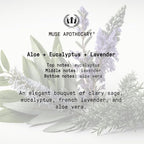 Muse Apothecary Flush Ritual - Aromatic & Refreshing Toilet Spray, Use Before You Go, 4 oz, Infused with Natural Essential Oils - Aloe + Eucalyptus + Lavender, Pack of 3