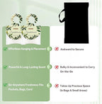 15 Packs Sandalwood Scented Sachets Bag for Drawers and Closets, Air Freshener for Home Fragrance Sachet, Long-Lasting Hanging Closet Deodorizer Smell Goods for House