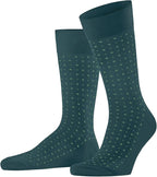 FALKE Men's Tiago Dress Socks, Sustainable Cotton, Crew, 1 Pair