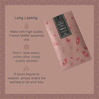 14 Packs Vanilla Scented Sachets for Drawers and Closets