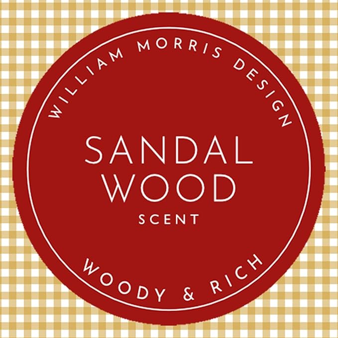 Fragrant Sandalwood SCENTED DRAWER LINERS in a BARLEY GINGHAM Design | Pack of 5 Sheets | Contains Essential Oils | MADE IN THE UK.