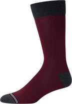Nautica Mens Dress Socks - 5 Pack Breathable Comfort Stretch Crew-Length Work Socks for Men for Business Formal Wear (6-12.5)