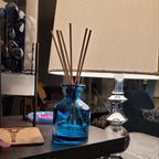 HOSSIAN 10 x Random Coloured Ball Vines Aroma Diffuser Aromatherapy Home Decor Rattan Reed Sticks + 90 Reed Diffuser Sticks, Diffuser Refills, Spa, Aromatherapy