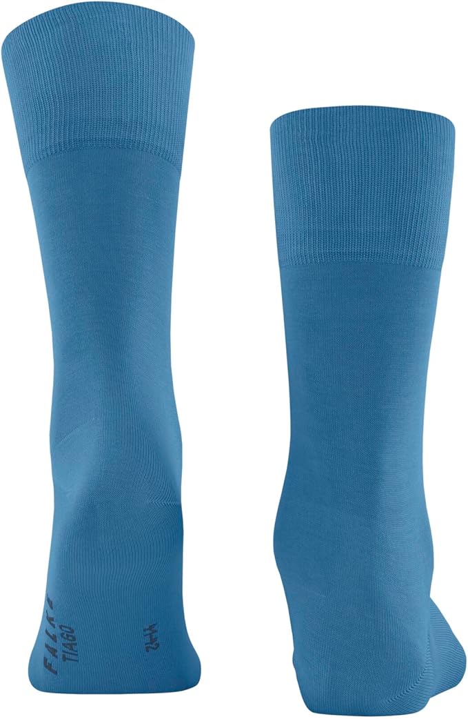 FALKE Men's Tiago Dress Socks, Sustainable Cotton, Crew, 1 Pair