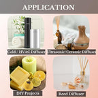 Hotel Diffuser Oil Inspired by The Hotel Scent - 20 ml 0.67 fl oz - Essential Oil Blend White Tea, Cedarwood & Amber Notes for Aromatherapy Diffusers and Humidifiers - Dream Walk