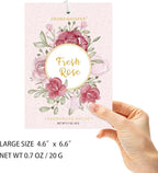 Fresh Rose Large Scented Sachets - 8 Pack, Long-Lasting Home Fragrance Sachet Bags, Extra Large Fresh-Scented Packets, Sachets for Drawer and Closet