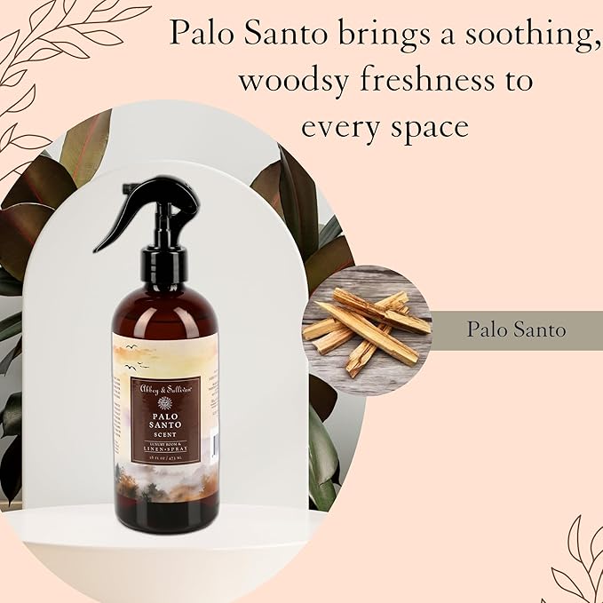 Abbey & Sullivan Linen Spray, Palo Santo, 16 oz.