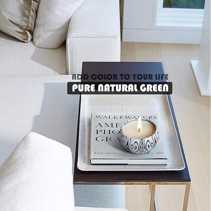 Scented Candles Gifts Set 16 Pack Soy Wax Travel Tin Jar Candles for Home 2.5 OZ for Mom for Christmas, Birthday, Thanksgiving, Mother's Day