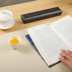 Incense Holder,Ceramic Incense Holder for Sticks with Ash Catcher,Coffin Style Incense Box,Incense Burner for Meditation Yoga Spa Room Decor(Brown)