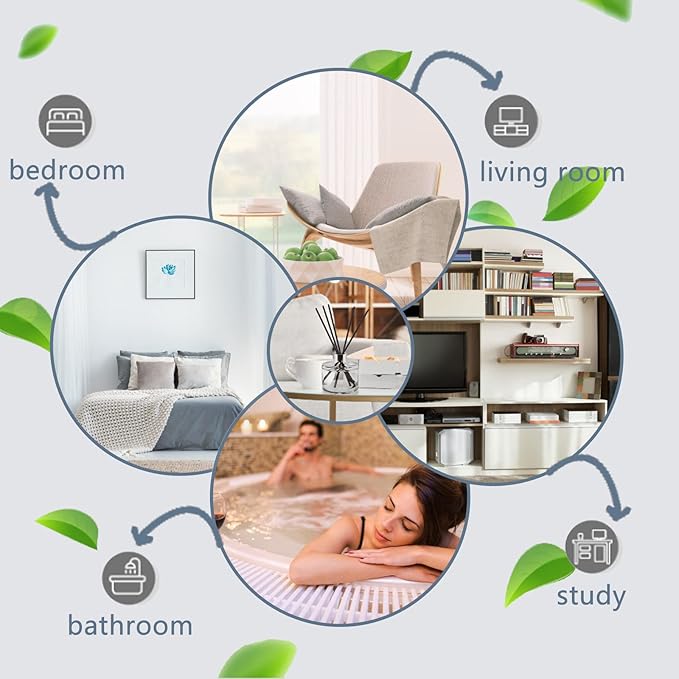 HOSSIAN 50pcs Reed Diffuser Sticks- Black Fibre Reed Diffuser Sticks-Thick Diffuser Reeds Sticks - Diffuser Sticks for Diffuser Oils Fragrance Refill - Fibre Reeds for Diffusers(Black7.5/19cm)