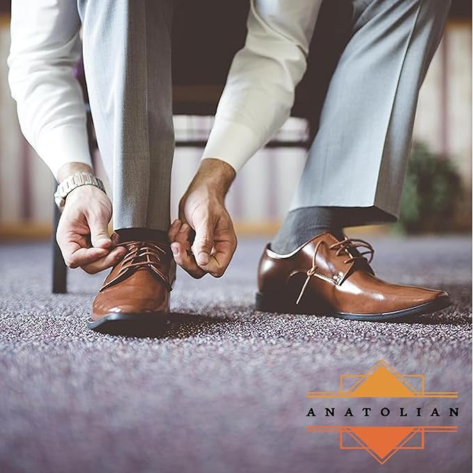 anatolian DRESS SOCKS Natural Comfortable Soft Classy - Made In TURKEY for Men Women Dress or Casual Footwear