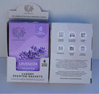 Scented Sachets for Drawer, Closet, Laundry Room, Bathroom - Premium 6 Packs - Air Freshener Odor Eliminator, Potpourri Bags Home Fragrance - (Lavender Rose Cotton Sandalwood Jasmine Ocean)