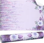 Fainne 12 Sheets Drawer Liners for Dresser Scented Drawer Paper Liner Non-Adhesive Fragrant Liners 15.7 x 22.8 in for Dresser Closet Shelves Kitchen Cabinet Shelf Bedroom(Fresh Lavender)