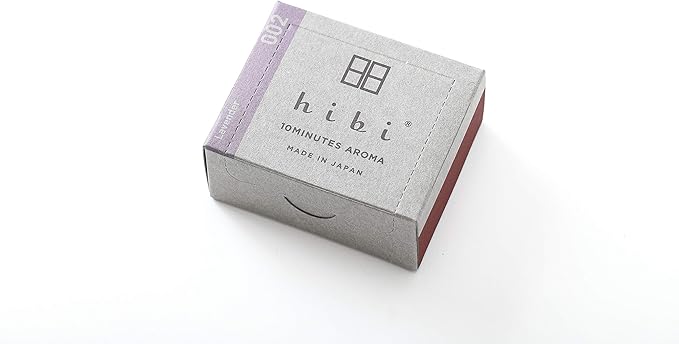 Hibi Box of 30 Incense Matches | Lavender